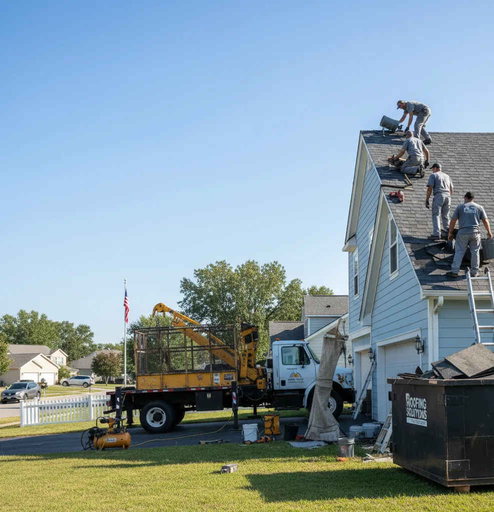 Emergency Roof Repair in Virginia, IL